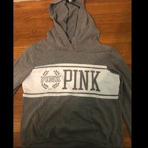 A pink sweatshirt!